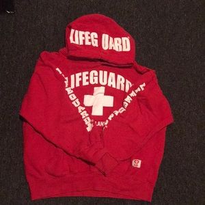 A life guard hoodie, so comfortable and soft